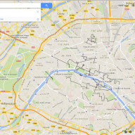 itinerario per visitare Parigi a piedi in 4 giorni...