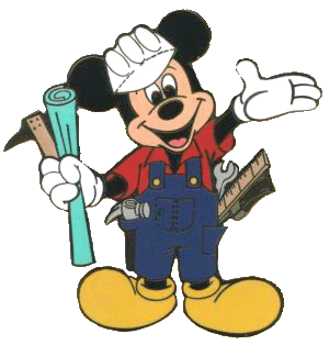 topolino fa i lavori